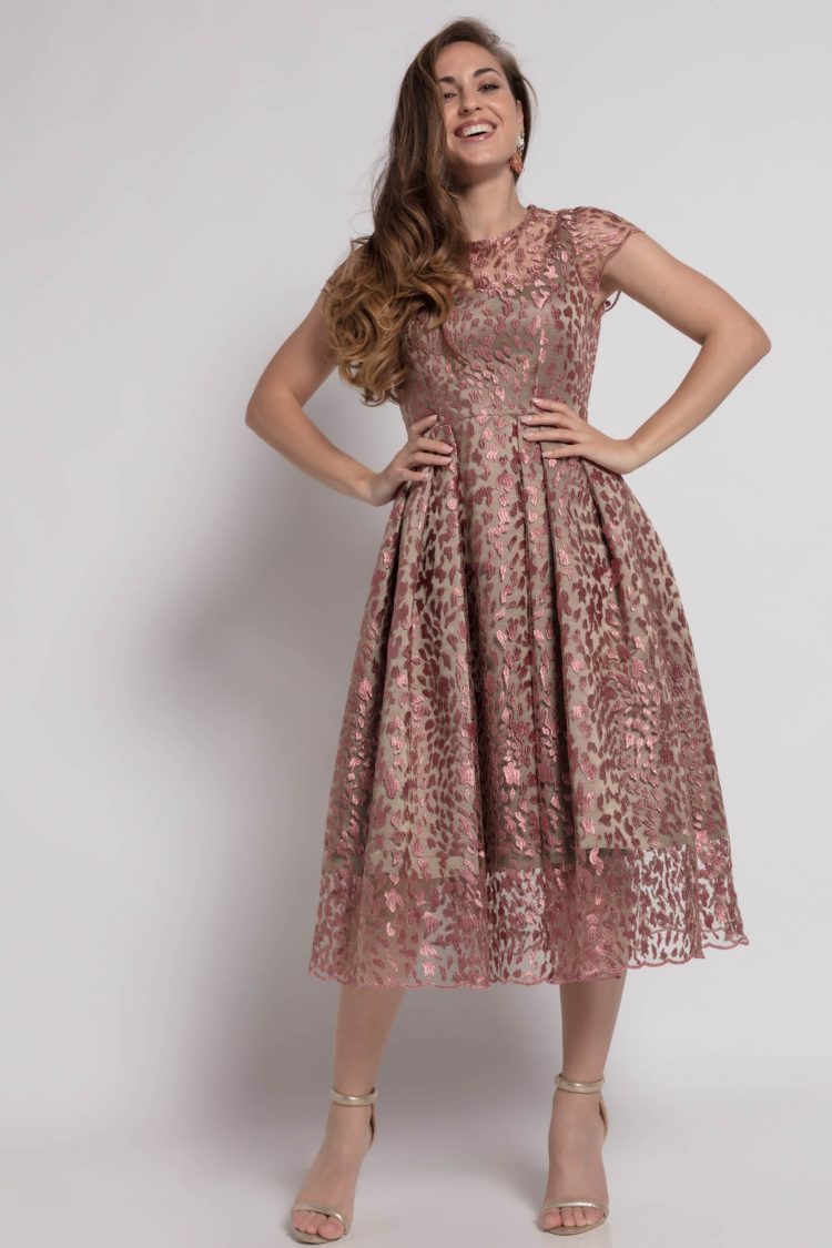 VESTIDO ÁNGEL IGLESIAS TITA MIDI Z 960