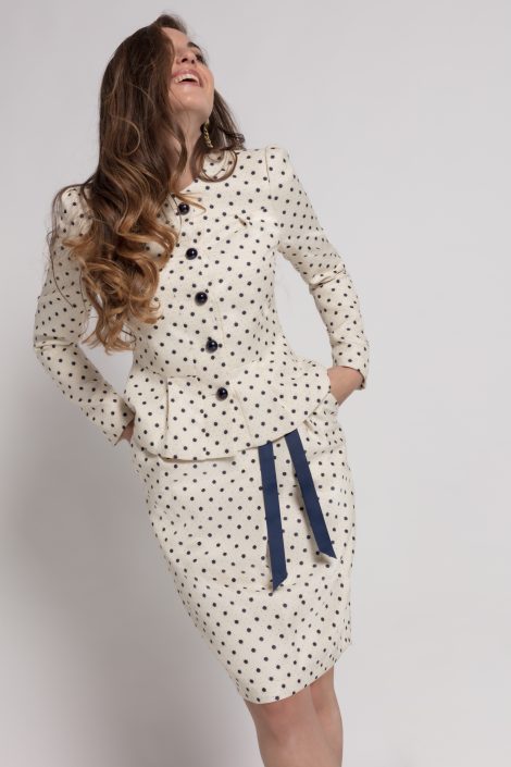 CHAQUETA-ÁNGEL-IGLESIAS-BRUMA-JACQUARD-TOPOS