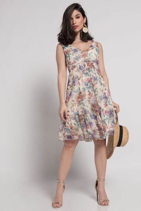 VESTIDO-ÁNGEL-IGLESIAS-CLAUDIA-MIDI-VOLANTES-ROMANTICO-ESTAMPADO